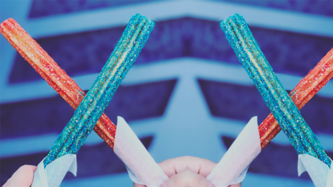 disneyland lightsaber Churros