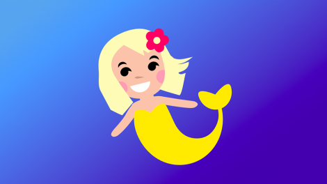 Mermaid Seaquest Stickers