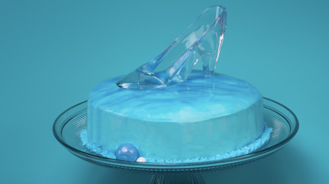 glass slipper mirror glaze Unicorn Cookbook: Easy To Bake!