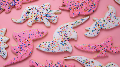 Jurassic Sugar Cookies Unicorn Cookbook: Easy To Bake!